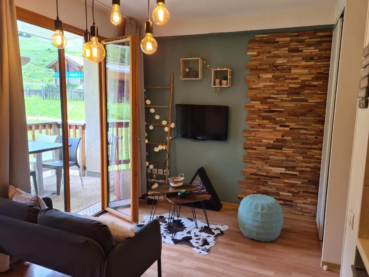 Les Orres 1800 Appartement 4 P Jacuzzi Balneo Prive Vue Piste Piscine Residence Exterior foto